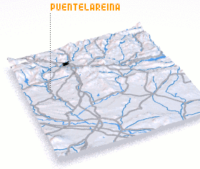 3d view of Puente la Reina