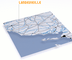 3d view of Landevieille