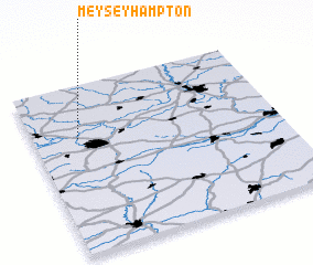 3d view of Meysey Hampton