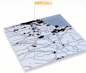 3d view of Ramsgill