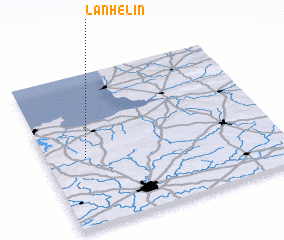 3d view of Lanhélin