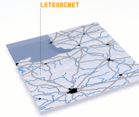 3d view of Le Tronchet