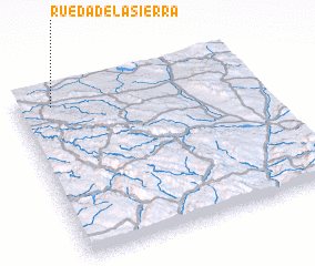 3d view of Rueda de la Sierra