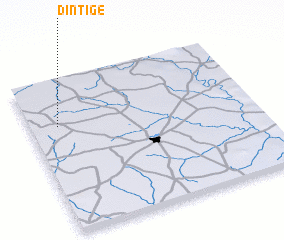 3d view of Dintigé