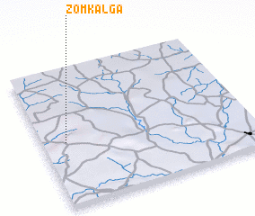 3d view of Zomkalga