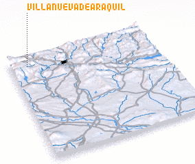 3d view of Villanueva de Araquil