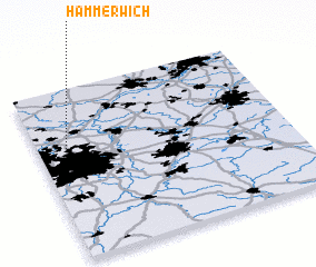 3d view of Hammerwich