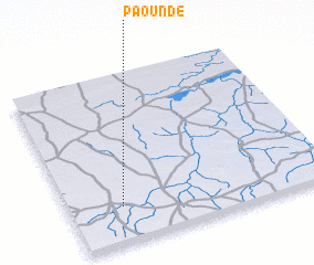 3d view of Paoundé