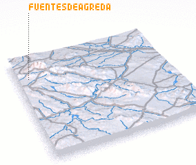 3d view of Fuentes de Ágreda