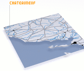 3d view of Châteauneuf