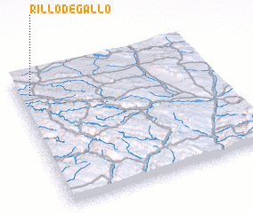 3d view of Rillo de Gallo