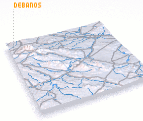 3d view of Débanos