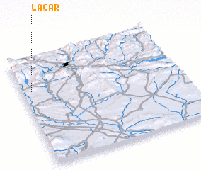 3d view of Lácar