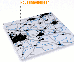 3d view of Holberrow Green