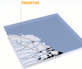 3d view of Thropton