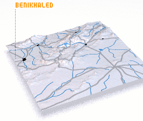 3d view of Beni Khaled