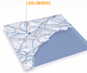 3d view of Los Loberos