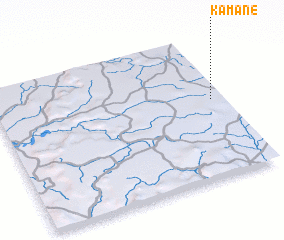 3d view of Kamané