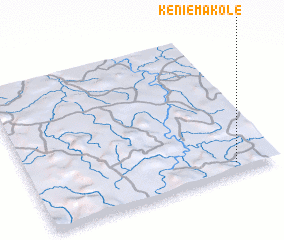 3d view of Kéniémakolé