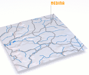 3d view of Médina