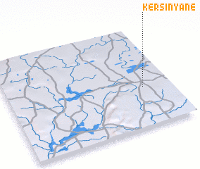 3d view of Kersinyané