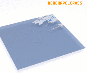 3d view of New Chapel Cross