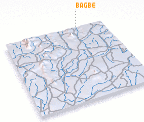 3d view of Bagbé