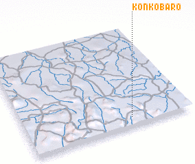 3d view of Konkobaro