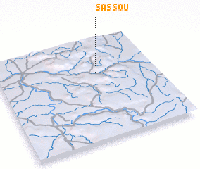 3d view of Sassou