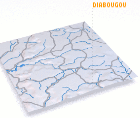 3d view of Diabougou