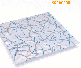 3d view of Sandédou