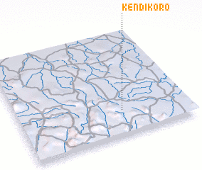 3d view of Kendikoro