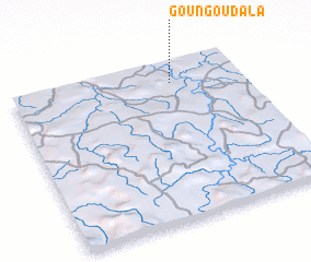 3d view of Goungoudala