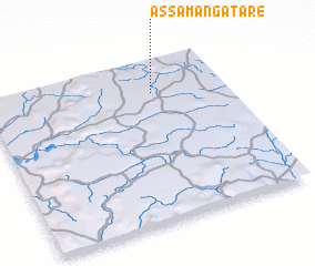 3d view of Assamangataré