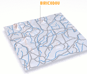 3d view of Biricodou