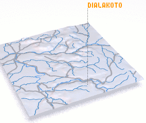 3d view of Dialakoto