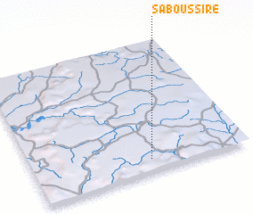 3d view of Saboussiré