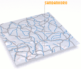 3d view of Sandankoro