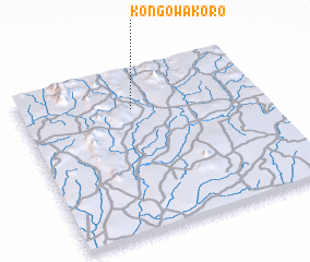 3d view of Kongowakoro