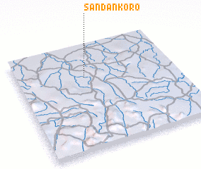 3d view of Sandankoro