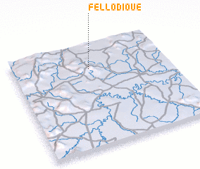 3d view of Fello Dioué