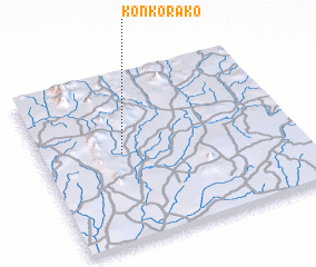 3d view of Konkorako