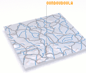 3d view of Oundou Doula