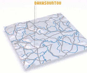 3d view of Daka Sountou