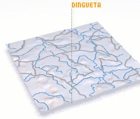 3d view of Dinguéta