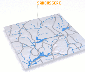 3d view of Sabousséré