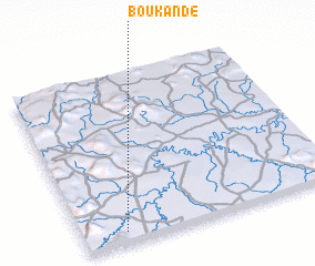 3d view of Boukandé