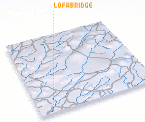 3d view of Lofa Bridge