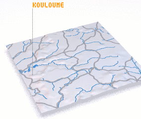 3d view of Kouloumé