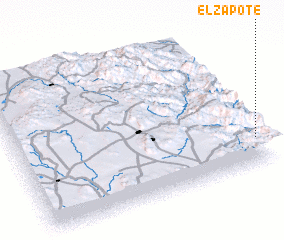 3d view of El Zapote